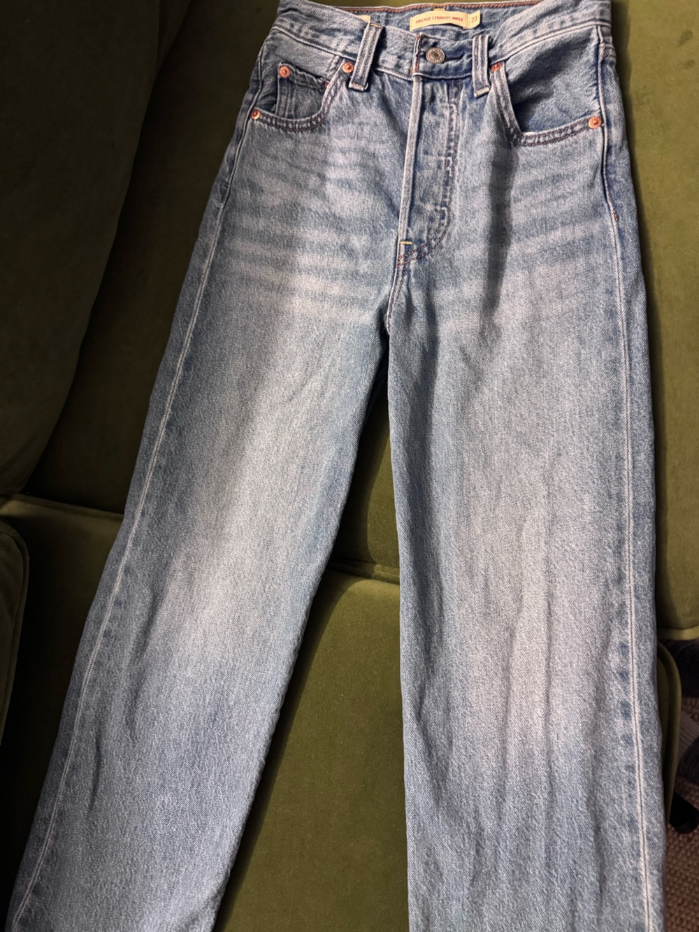 Levi's Light Blue Straight Leg Women's Jeans